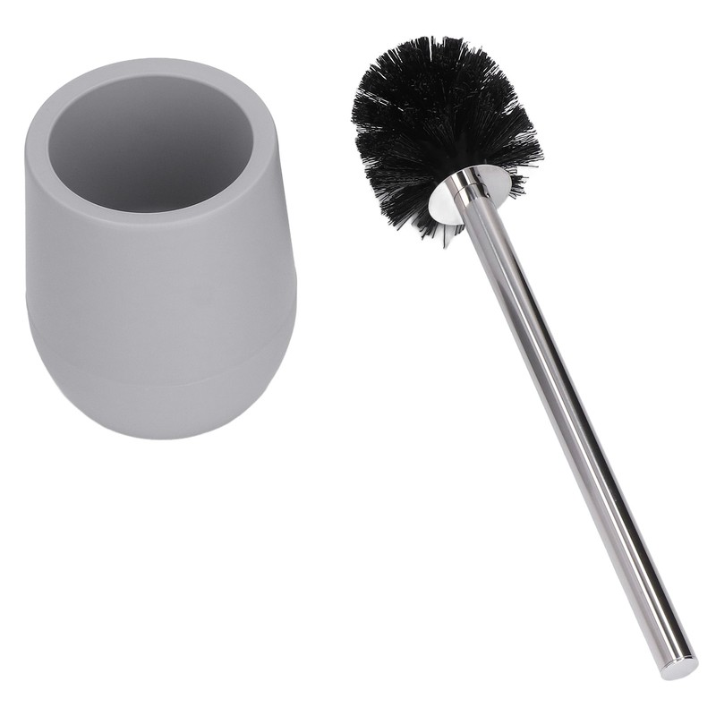 2sets Toilet Bowl Cleaner Brush Lockable Thread Convenient Practical Efficient