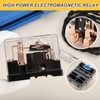 PATIKIL DC24V 80A Electromagnetic Relay, High Power Relay DPDT 2NO