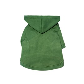 Soft Comfort Pullover Dog Hoodie - Multiple Colors - Size XXS to XXL - Comfortable & Versatile Dog Hoodies (Large, Green)