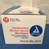 Dynarex 3113 Conforming Stretch Gauze Bandages, Box of 12 rolls