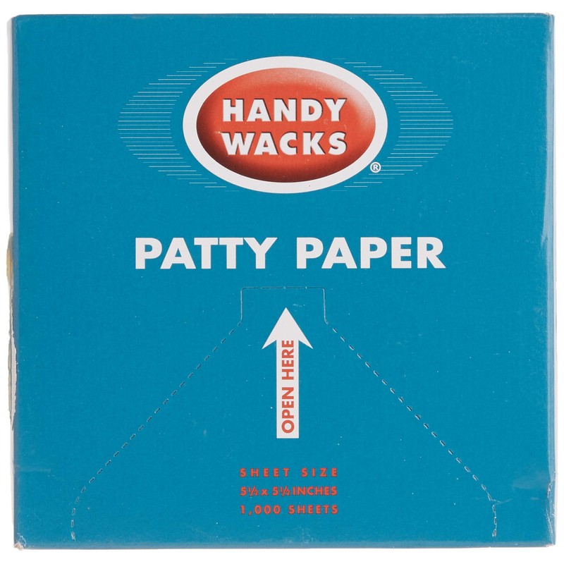 Pantryware Essentials CE Patty Paper 5 1000ct Ce Patty Paper