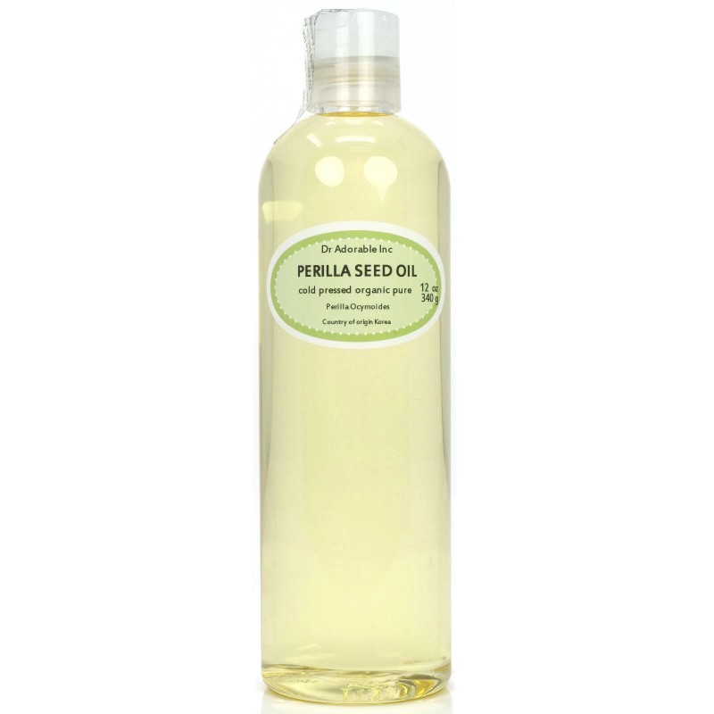 DR. ADORABLE Premium 12 Oz Perilla Seed Oil 100% Pure