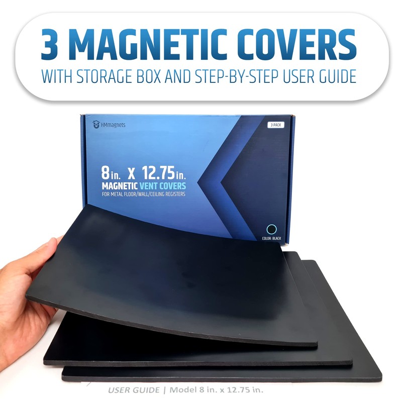 Powerful Magnetic Vent Covers (3-Pack) That Will Never Fall Off