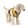 Fluffy Tailers Bee Pattern Yellow Dog Harness No Pull Adjustable