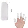 Finger Sacks, White Cloth Finger Covers, Skin Friendly, Fingertip Care,
