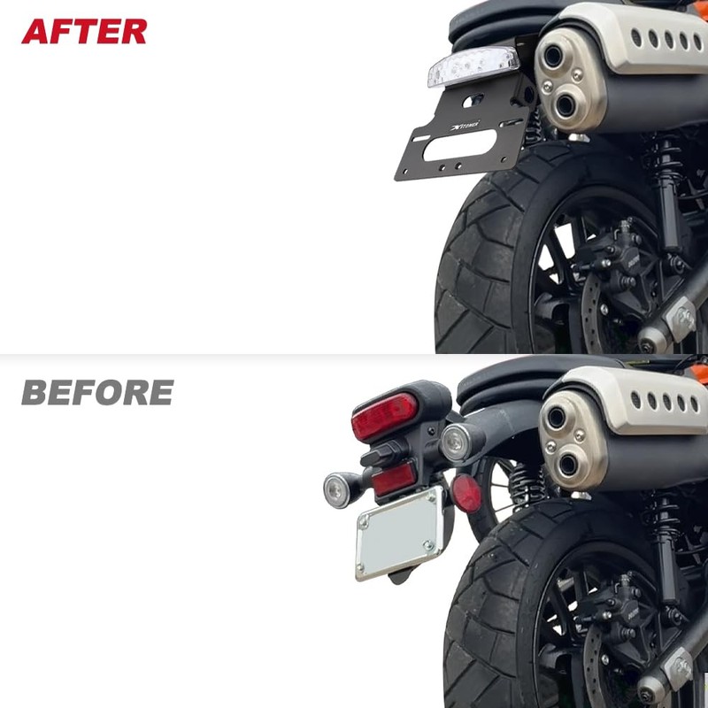 Xitomer Fender Eliminator Tail Tidy Compatible with SCL500 2023-2024 Motorcycle