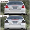 KAMDKI A Pair Smoke Black Tail Light Fit for 2006