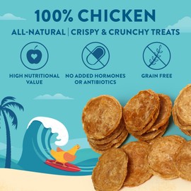 Wholesome Hound Just Chicken Chips | Single Premium Ingredient & Healthy Treats | All Natural Training Treats for Small, Medium, and Large Dog Breeds | Made in USA - 3oz