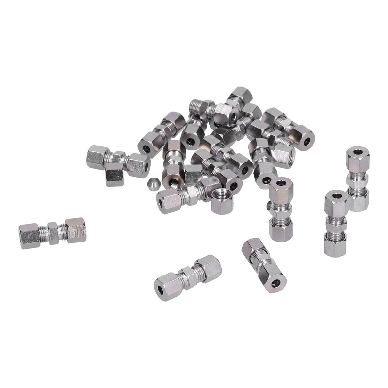 20pcs 35mm/1.38in Quick Connector Double Cutting Ring No Flanging for