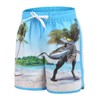 Moon Tree Boys Dinosaur Swim Trunks Kids Quick Dry Swim