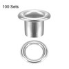 sourcing map Eyelets with Washers, 10.5 x 6 x 7mm