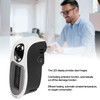 500W Black and White Mini Electric Heater Portable Wall Mounted
