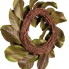 American Best Christmas Quality Magnolia Leaf Grapevine Wreath 16"