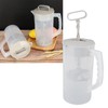 2000ML Manual Juice Extractor Blender Clear Scale Tight Lid Manual