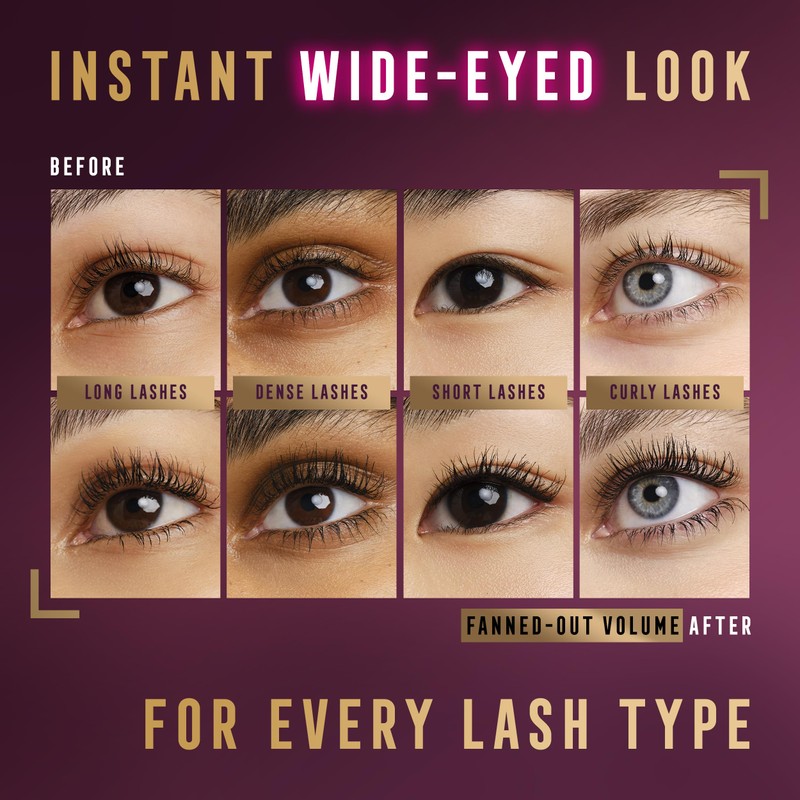 Max Factor Divine Lashes Mascara Rich Black 001, Ultimate Volume,