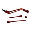 IBESTWOLF Red Billet Aluminum Shifter Turn Signal Lever Hazard Tilt