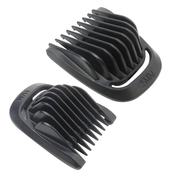 2025 Version Multigroom Trimmer Beard Stubble Guide Combs Guards 1mm+2mm