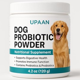 UPAAN Dog Probiotic Powder, Nutritional Supplement