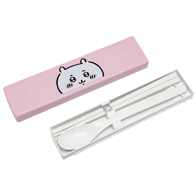 OSK CT-27 Chiikawa Lunch Box with Quote Lid Combination [Chopsticks,