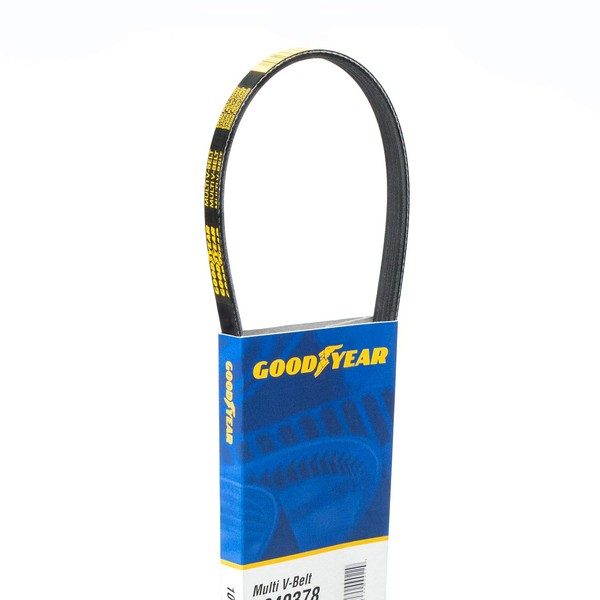 Goodyear Belts 1040378 Serpentine Belt, 4-Rib, 37.8" Length, Black