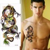 THE FANTASY ymx257 Dragon Tattoo Stickers, Unisex, For Ages 3