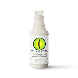 Dinowax - Tire Dressing, Tire Shine, Tire, Vinyl, and Rubber Dressing, Tire and Wheel Care Products, 32 Oz