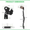 Deargooday Arm Bracket Roller Cam Kit Fit for AYP/Husqvarna/