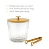 Leopold Vienna Gold Glass Ice Bucket LV247000