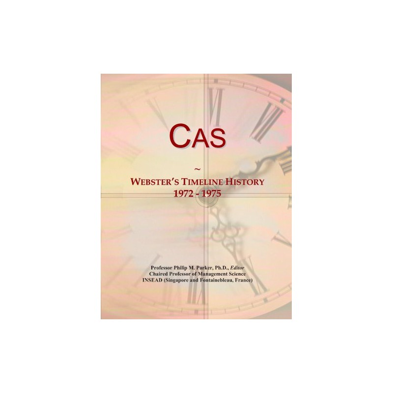 Cas: Webster's Timeline History, 1972 - 1975