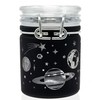 Airtight Glass Herb Stash Jar with Clamping Lid in Choice