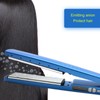 45mm Panel Dual Use Hair Straightener Curler Negative Ion Adjustable
