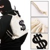 TVSVKWE 1 Dollar Sign Backpack, 1 Eye Mask And 6