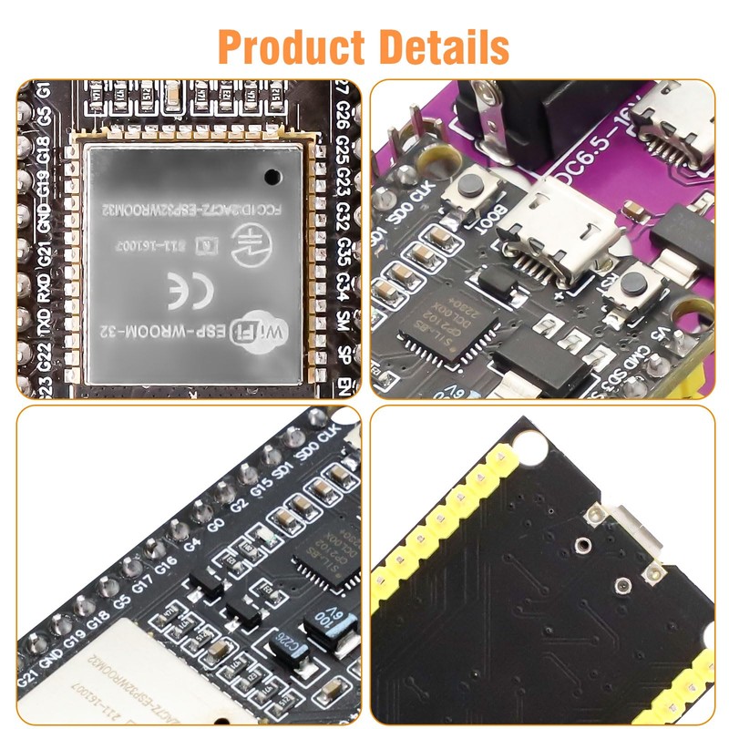 ESP32S ESP32 Development Board 2.4GHz Dual-Mode WiFi+ Bluetooth Dual Cores