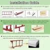 Bed Guard Rails for Adults Elderly Safety Railing Bedside Assist