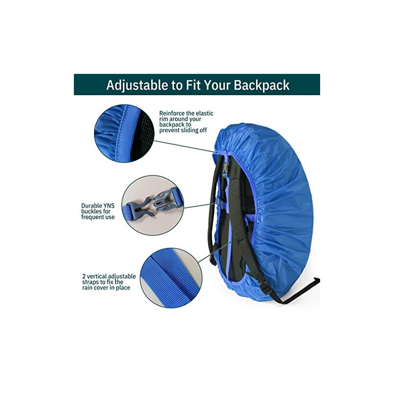 Unigear Funda Impermeable para Mochila 15~80L Cubierta de Bolsa Bolso
