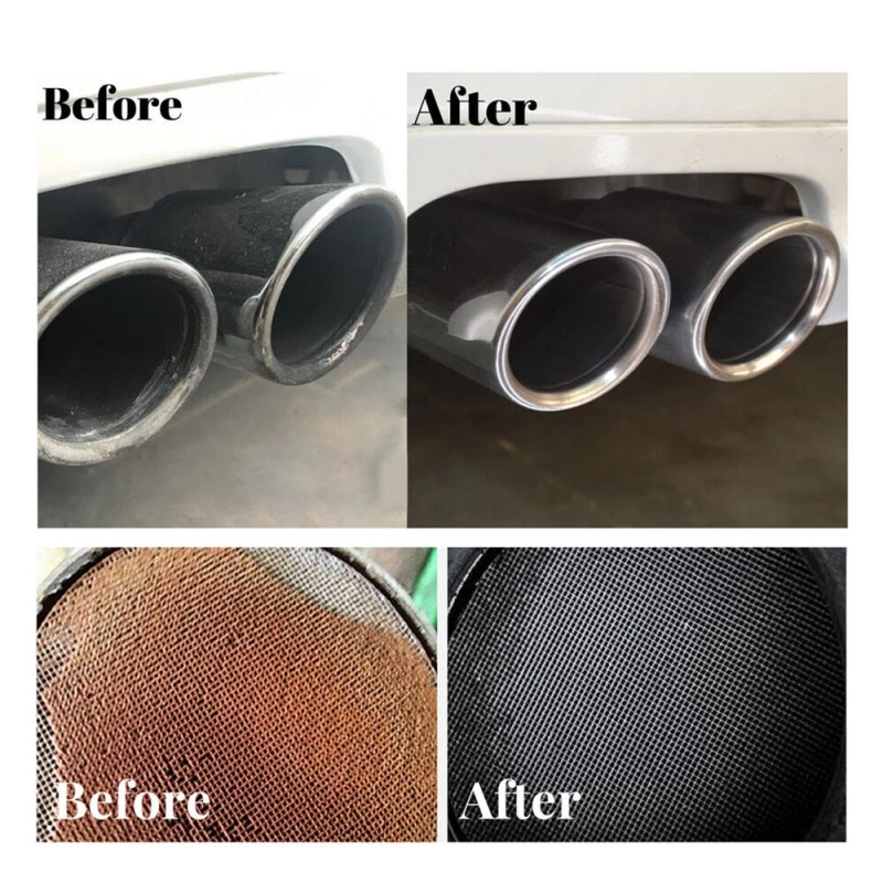 5PCS Instant Car Exhaust Handy Cleaner Catalytic Converter Easy To