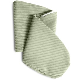 Amilian Nursing Pillow Cover 170 cm - Replacement Cover for Nursing Pillow; Pregnancy Pillow - Cover for Side Sleeper Pillow - Washable with Zip - Leaf Poetry