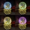 Paris Musical Snow Globe with Color Changing LED Lights, Eiffel