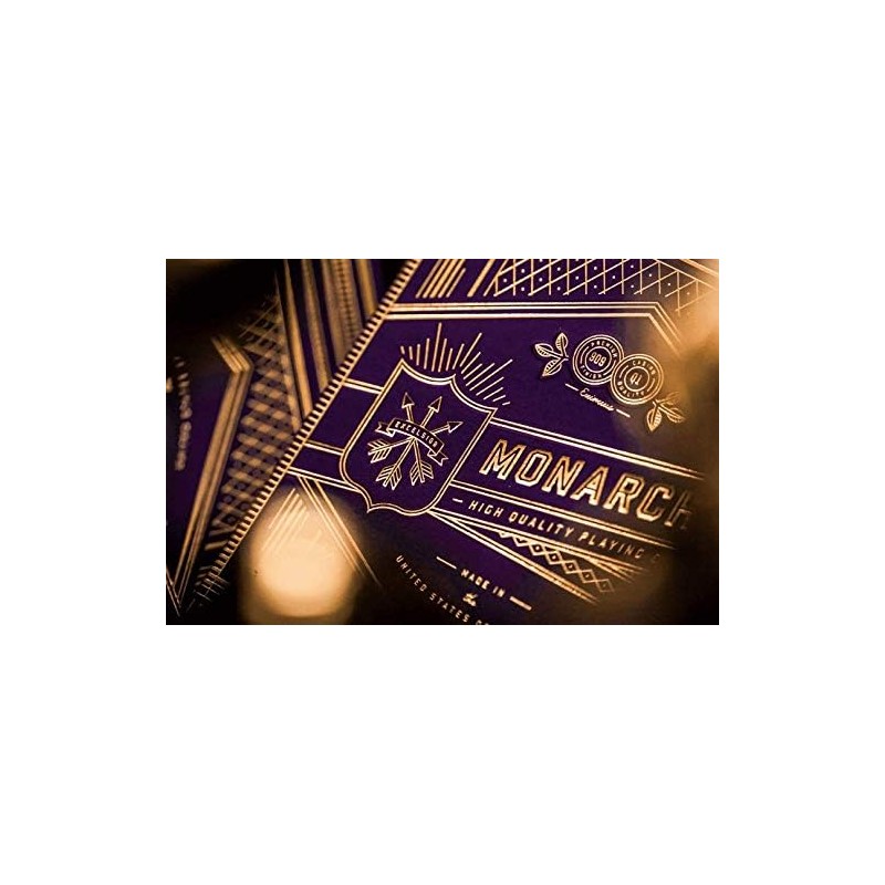 Generic Monarch Royal Edition Purple Playing Cards