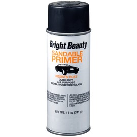 Bright Beauty BBP398 Black Hot Rod Sandable Primer - 11 oz.