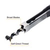 sourcing map 2pcs Square Hole Drill Bit 16mm(5/8") High Carbon