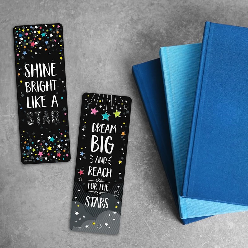 CTP Star Bright Positive Mindset Bookmark Top Classroom and Homeshool