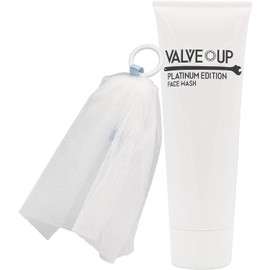  VALVE UP Men's Face Wash   All-in-One Gel Salon Exclusive Made in Japan Face Cleansing Skin Care Men's Basic Cosmetics Cosmetics Men For men using cosmetics for the first time