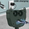 DC5V Ultrasound Animal Repeller Solar Animal Repeller Ultrasound Cat Deterrent