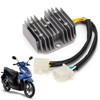 Voltage Regulator Rectifier 7 Wires DualPlug Aluminum Alloy ABS for