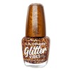 L.A. COLORS Glitter Vibes Nail Polish, Finesse CNL361
