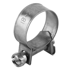 Clip de Tubería, 10 Piezas de Acero Inoxidable Mini Línea de Abrazadera de Manguera de Tubería Clip 6 Mm-20 Mm Tamaño Opcional para Plomería Automotriz y Abrazaderas (18-20 mm)
