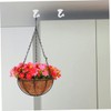 FUNOMOCYA Versatile Ceiling Hooks for Plant Hangers Lights White Heavy