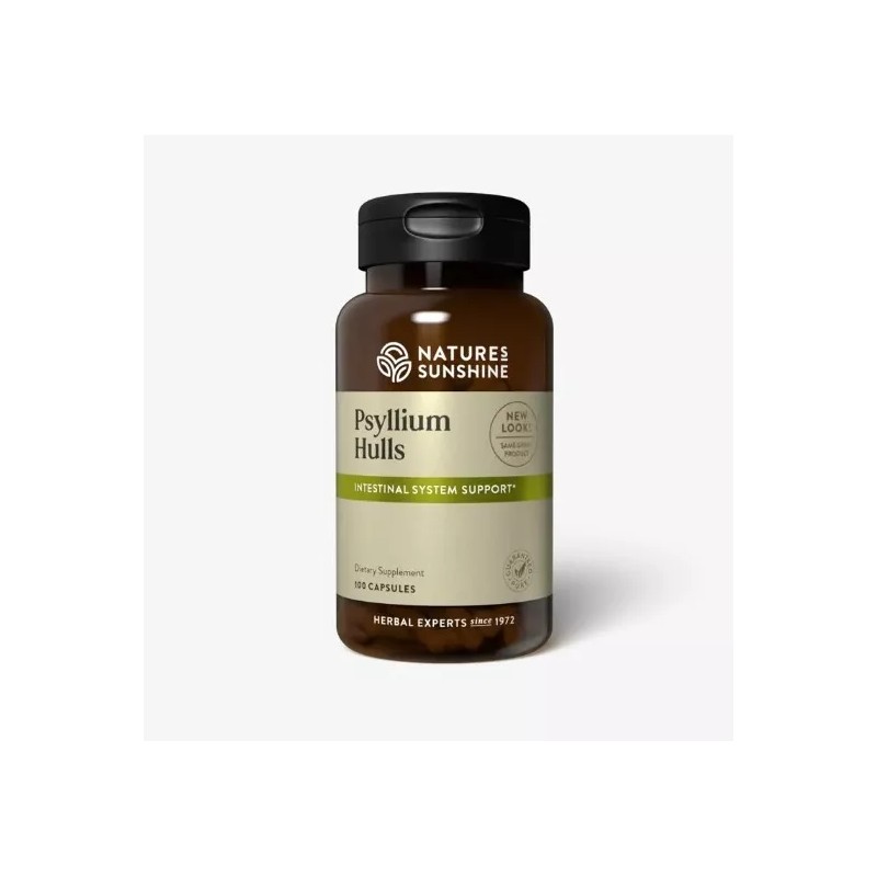 Nature’s Sunshine Psyllium Hulls ~ Organic Intestinal System Support ~