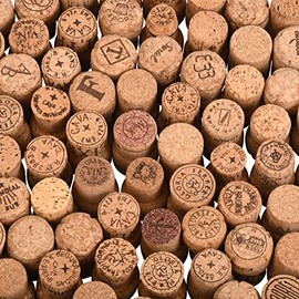 Rupert and Jeoffrey's Trading Co. Recycled Champagne & Sparkling Wine Corks for Crafting (500)